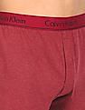 Calvin Klein Underwear Men Red Mid Rise Slim Fit Boxers