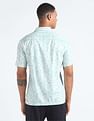 Flying Machine Short Sleeve Floral Print Shirt