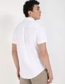 Tommy Hilfiger Solid Regular-Fit Cotton Shirt