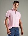 Tommy Hilfiger Solid Regular Fit Cotton Polo T-Shirt