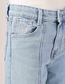 U.S. Polo Assn. Kids Girls Wide Leg Fit Cargo Jeans