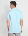 Arrow Sports Horizontal Stripe Cotton Polo Shirt