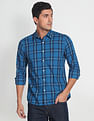 Arrow Sports Tartan Check Cotton Shirt