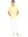 Flying Machine All Over Geometric Print Cotton Polo Shirt