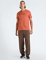 Calvin Klein Transitional Cotton Raised Rubber Logo T-Shirt