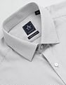 Arrow Self Design Manhattan Slim Fit Shirt