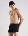Calvin Klein Underwear Solid Multi Low Rise Trunks - Pack Of - 3
