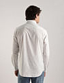 Calvin Klein Jeans Geometric Slim Fit Dobby Woven Shirt
