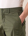 U.S. Polo Assn. Denim Co. Mid Rise Riley Straight Fit Trousers