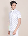 U.S. Polo Assn. Matt Print Dobby Shirt