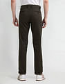 Arrow Sport Slim Fit Printed Trousers