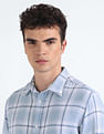 Flying Machine Tartan Check Slim Shirt
