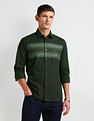 Arrow Sport Horizontal Striped Cotton Shirt