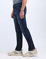 Flying Machine Slash Slim Tapered Mid Rise Jeans