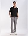 Calvin Klein Jeans Regular-Fit Solid Cotton Polo Shirt