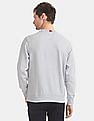 U.S. Polo Assn. Brand Embroidered Heathered Sweatshirt