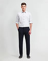 Arrow Newyork Geometric Printed Manhattan Slim Fit Shirt