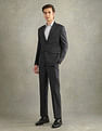 Arrow Vertical Striped Tailored Fit Suit