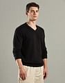 Tommy Hilfiger Solid Regular-Fit Cotton Sweater