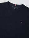 Tommy Hilfiger Solid Regular-Fit Cotton Sweater